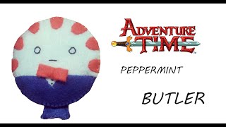 Adventure Time:How To Make Peppermint Butler  Plushie Tutorial