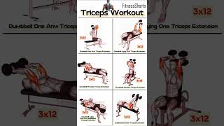 triceps work out 💥#gymmotivation #workout #exercise #trending #viral #motivation #tricepsworkout