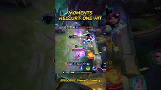 HELCURT one hit #mlbb #mobilelegends #video #shortvideo #viral #helcurtmaniac #helcurtgameplay