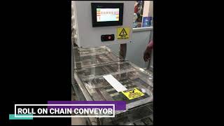 PTC Board testing - Roll on chain conveyor