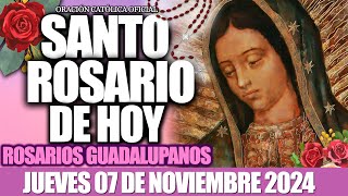 EL SANTO ROSARIO DE HOY JUEVES 07 DE NOVIEMBRE 2024-ENCUENTRA PAZ Y AMOR EN LOS MISTERIOS LUMINOSOS