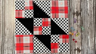 Rocky road to California quilt block tutorial easy beginner quilt pattern