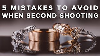 5 Things Second Shooters Should Avoid | Wedding Photography Tips