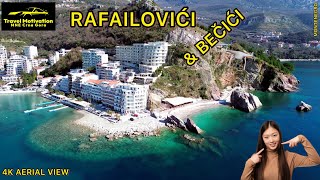 RAFAILOVIĆI i BEČIĆI iz vazduha Februar 2024 - RAFAILOVIĆI & BEČIĆI [4K Aerial View] MNE Crna Gora