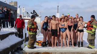 Saugeen Shores Lifesaving Club's Polar Bear Dip 2019