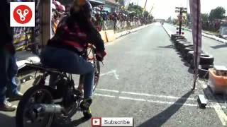 Drag Bike Joki Cewek Seksi Montok Nunggang Matic