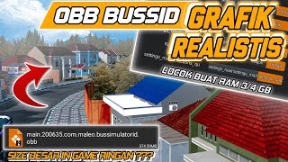 UPDATE OBB RINGAN BUSSID V3.6.1📌| GRAFIK REALISTIS🌿 + FULL MARKAS😱