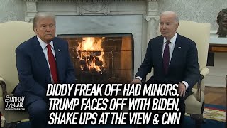 Diddy Freak Off Had Minors, Trump Faces Off With Biden, Shake Ups at The View & CNN | AOA Podcast