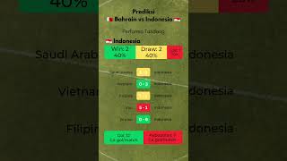 Prediksi Bahrain vs Indonesia