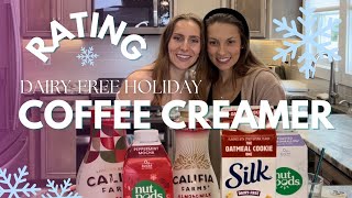 My sister and I try holiday dairy free creamer //HOLIDAY HOMEMAKING S1