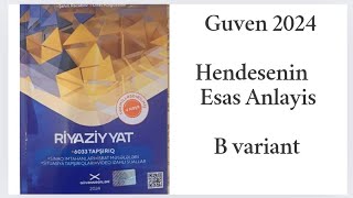 Guven 2024.B varianti.Hendesenin Esas Anlayislari.#miq #blok #guven2024