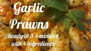 Garlic Prawns/ Shrimp fry with garlic/ Prawns recipe | Seafood | prawns fry | Jhinge machha fry |