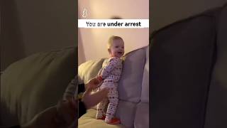 Dad Plays Cop with his Son🤣🥰