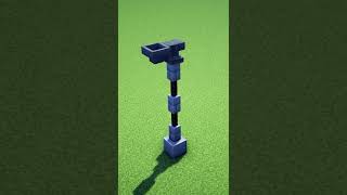 Minecraft Build Tips: Lamp Post #shorts