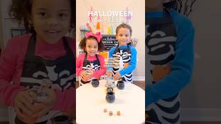 Halloween Party Idea For Kids-Potion Experiment #halloween2024 #halloween #shorts