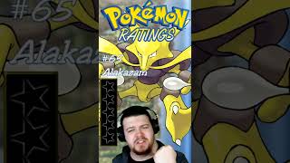 65 Alakazam Pokémon Ratings #Shorts