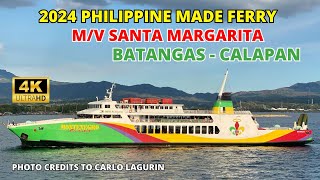 Philippine Made Ferry | Santa Margarita | Batangas to Calapan | Montenegro Shipping Lines Inc.