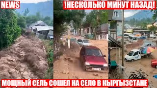 ❗Селевой поток обрушился на село в Кыргызстане ❗