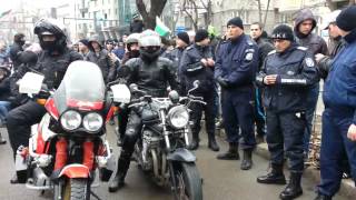 Protests in Bulgaria 24.02.2013 Varna