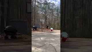 The Bostonian recreates the trae Young ￼buzzer beater vsKnicks ￼#shorts #basketball #nba @k-dawg13