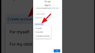 How to create gmail account | email id kaise banaye | Google Id Kaise Create Kare #shorts