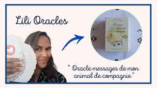 Oracle messages de mon animal de compagnie de Laure Pasquier 🐈🐕 Présentation + Tirage de cartes