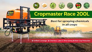 MITRA Cropmaster Race 200L | Boom Sprayer |Tractor Operated Boom Sprayer | Best Agricultural Sprayer