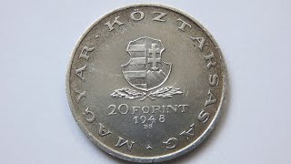 Hungary, 20 forint 1948