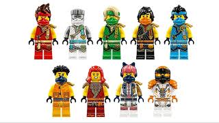 Все минифигурки LEGO NINJAGO DRAGONS RISING 2024 2 полугодие