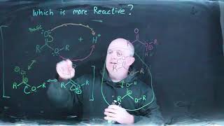 S'21 - Resonance 4 - which Ester O is more reactive?