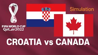 Croatia vs Canada⚽️WORLD CUP 2022(Group F) PREDICTION, marble run race Qatar Group Stage #Shorts