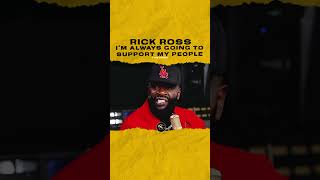 #rickross  I’m always going to support my people. 🎥 @thewypodcast