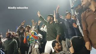 Fans Enjoying Legends League Cricket Final at Srinagar #llc2024