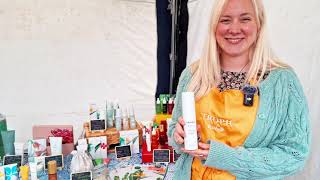 Kayleigh Presents Tropic Skincare at Salt and Tar courtesy of Bluebell Stalls Artisan Markets