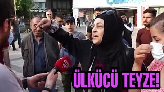 ÜLKÜCÜ TEYZE HERKESLE KAVGA ETTİ!