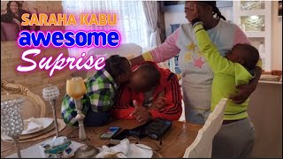 what Austin Kabu did during Sarah Kabu surprise