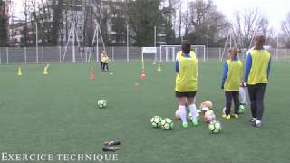 Travail technique - Stéphanie TROGNON - Pôle espoir de Strasbourg