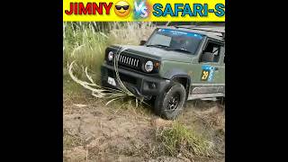 Jimny Vs Safari Storme 😲 / Off-road capability test #shorts