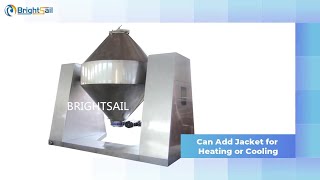 Find the Cone Blender from Brightsail Powder mixer machine  #MixingMachine