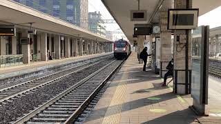 E494-022 Mercitalia Rail in transito a Brescia