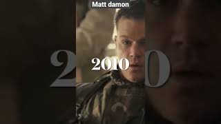 Matt Damon #shorts #evolution