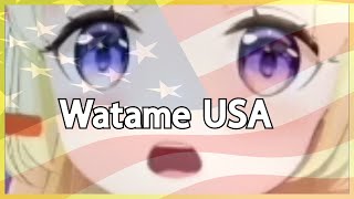 Tsunomaki Watame becomes American【Hololive】