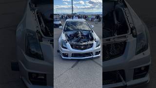 LS Fest 2024: 🐌Big TURBO CTS V🐌 By Fast Life MotorSports #turbo #boosted #lsx #shorts #subscribe