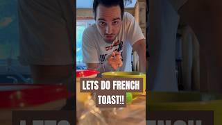 Let’s Do French Toast!! #shorts #cooking #love