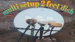 multi setup 2feet dish 95e 88e 83e/95e 88e 83e 2feet multi setup