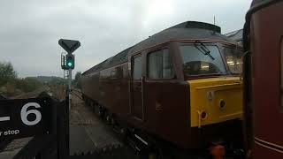 West Coast Railways 47760 & 57314 at Wakefield kirkgate 21/9/24.