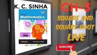 Class 8 Chapter 3 Doubt Class From KC Sinha #studentcareclasses #scc #kcsinha #cbsemath