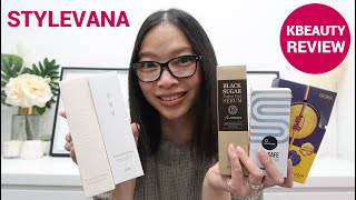 STYLEVANA KBEAUTY PRODUCT FIRST IMPRESSION AND REVIEW + VANABOXES ARE BACK WITH 15% OFF CODE