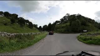 Derbyshire Dales Motorbike Ride, Sheldon to Hartington.