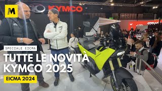 Novità KYMCO a EICMA 2024, nuovi scooter e una gamma completissima